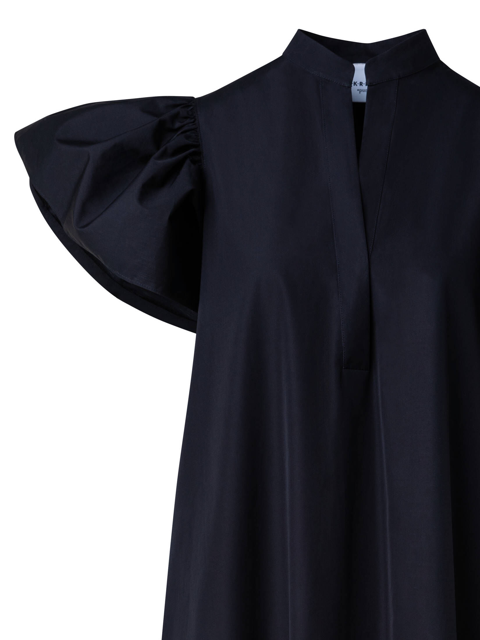 Akris Punto| Damen Maxikleid aus Baumwollpopeline