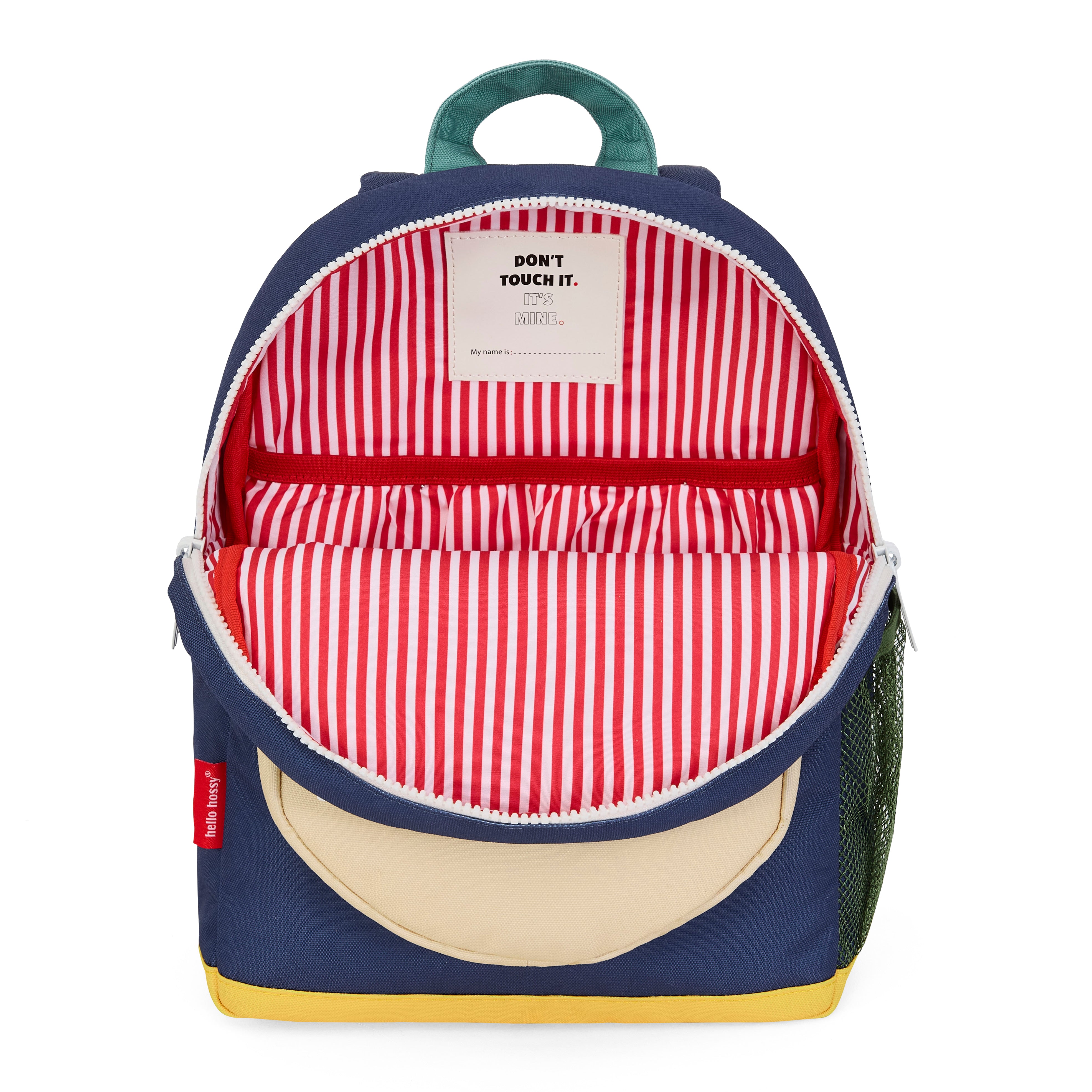 Hello hossy rugzak mini dark blue - 38 cm