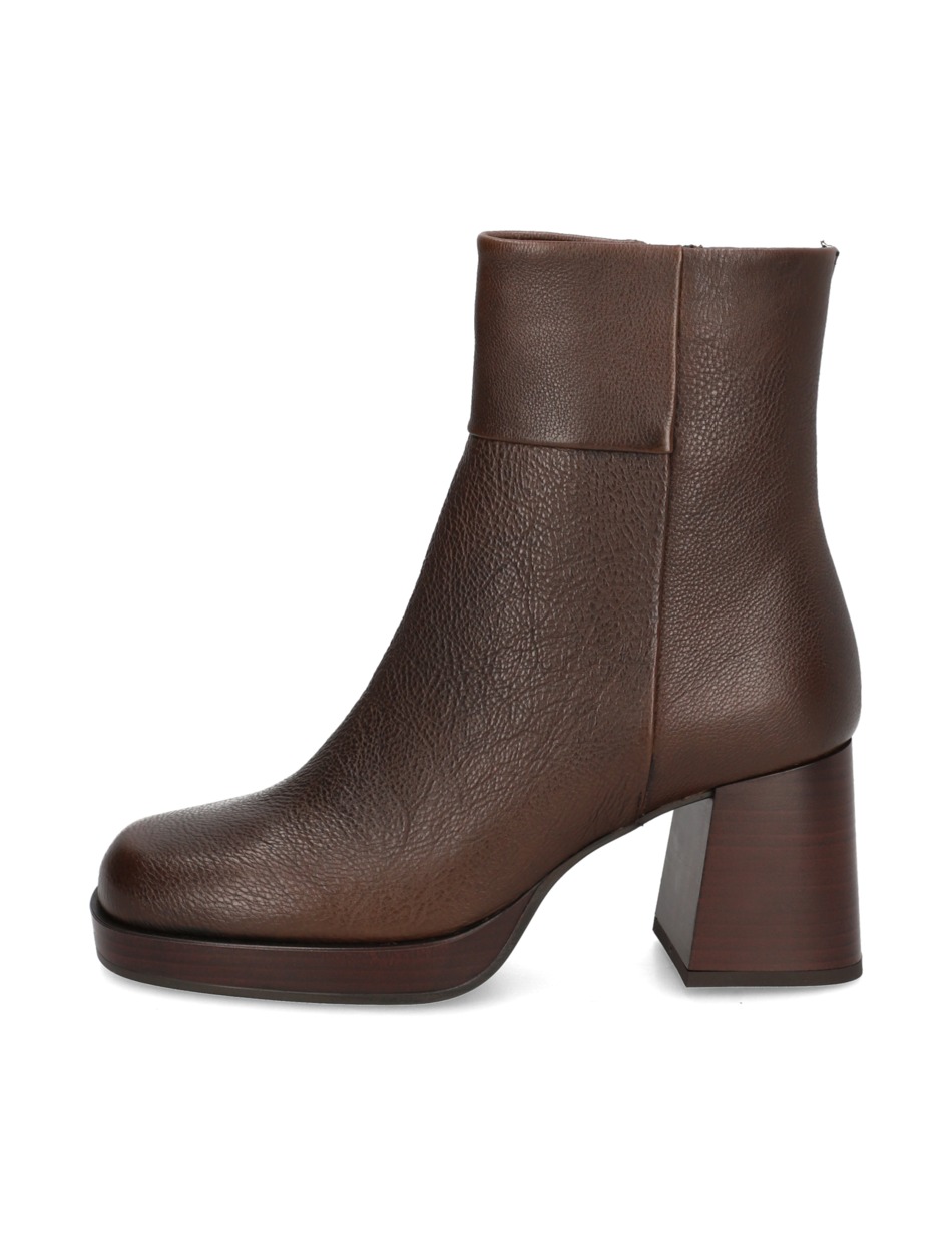 Glattleder Stiefelette