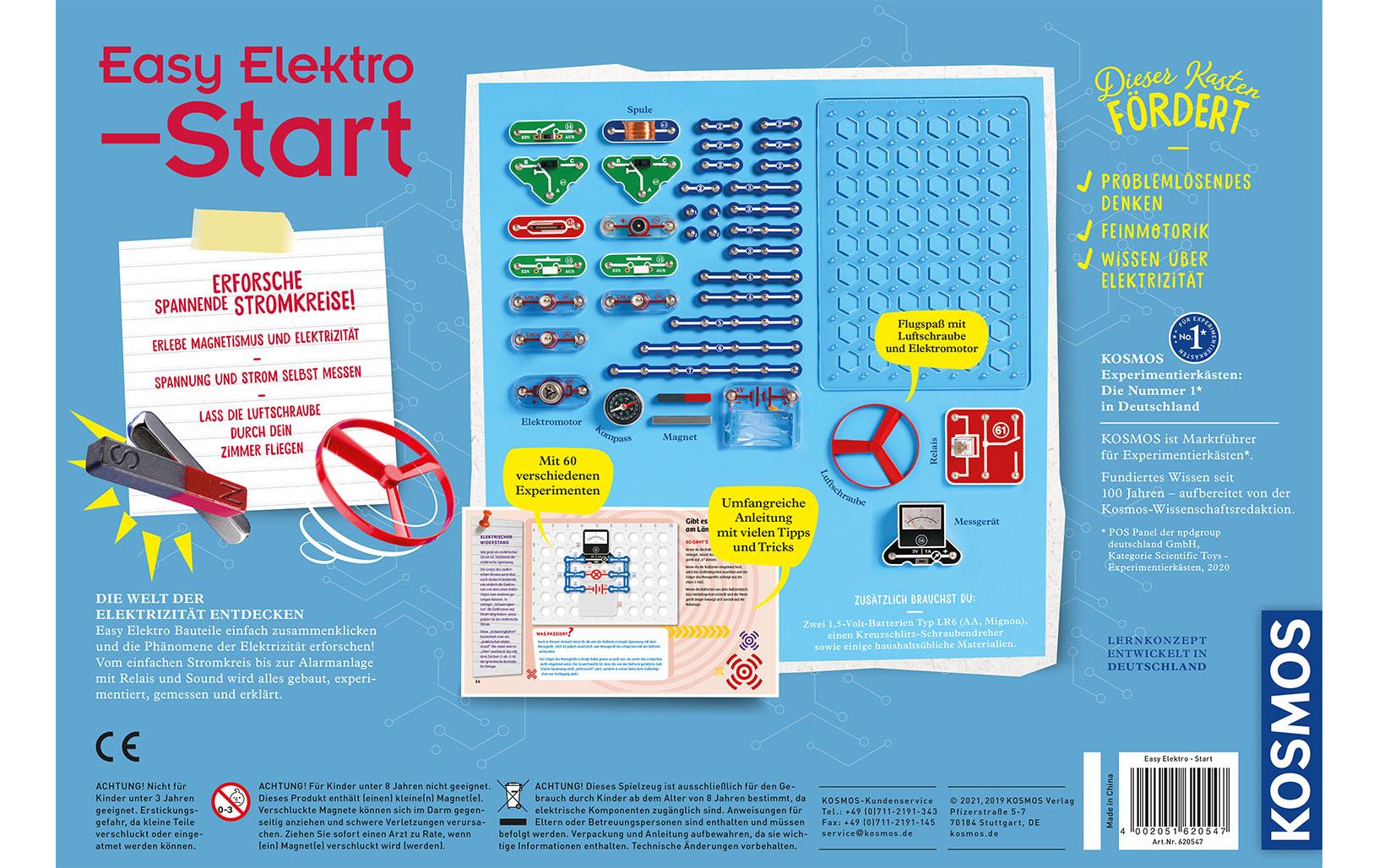 Experimentierkasten Easy Elektro – StartStromkreise mit Motor und Messgerät