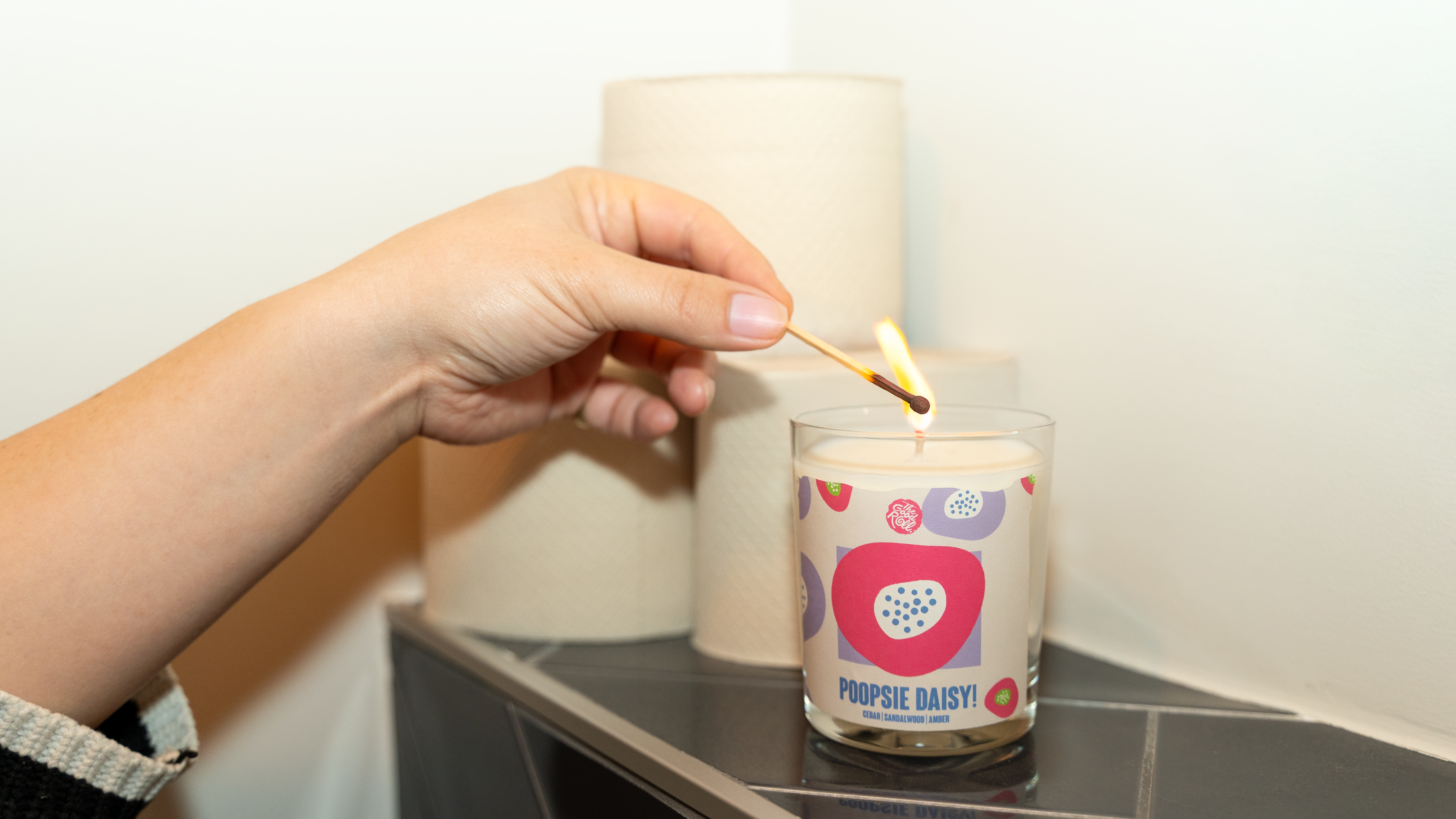 Post Poo Candle