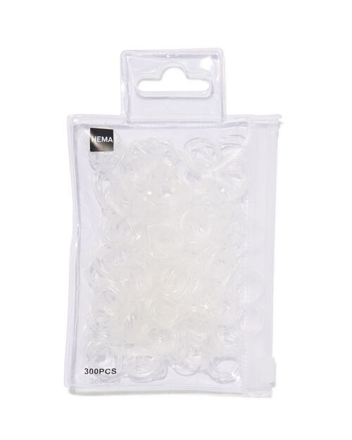 300 élastiques pour cheveux Ø1.5 cm