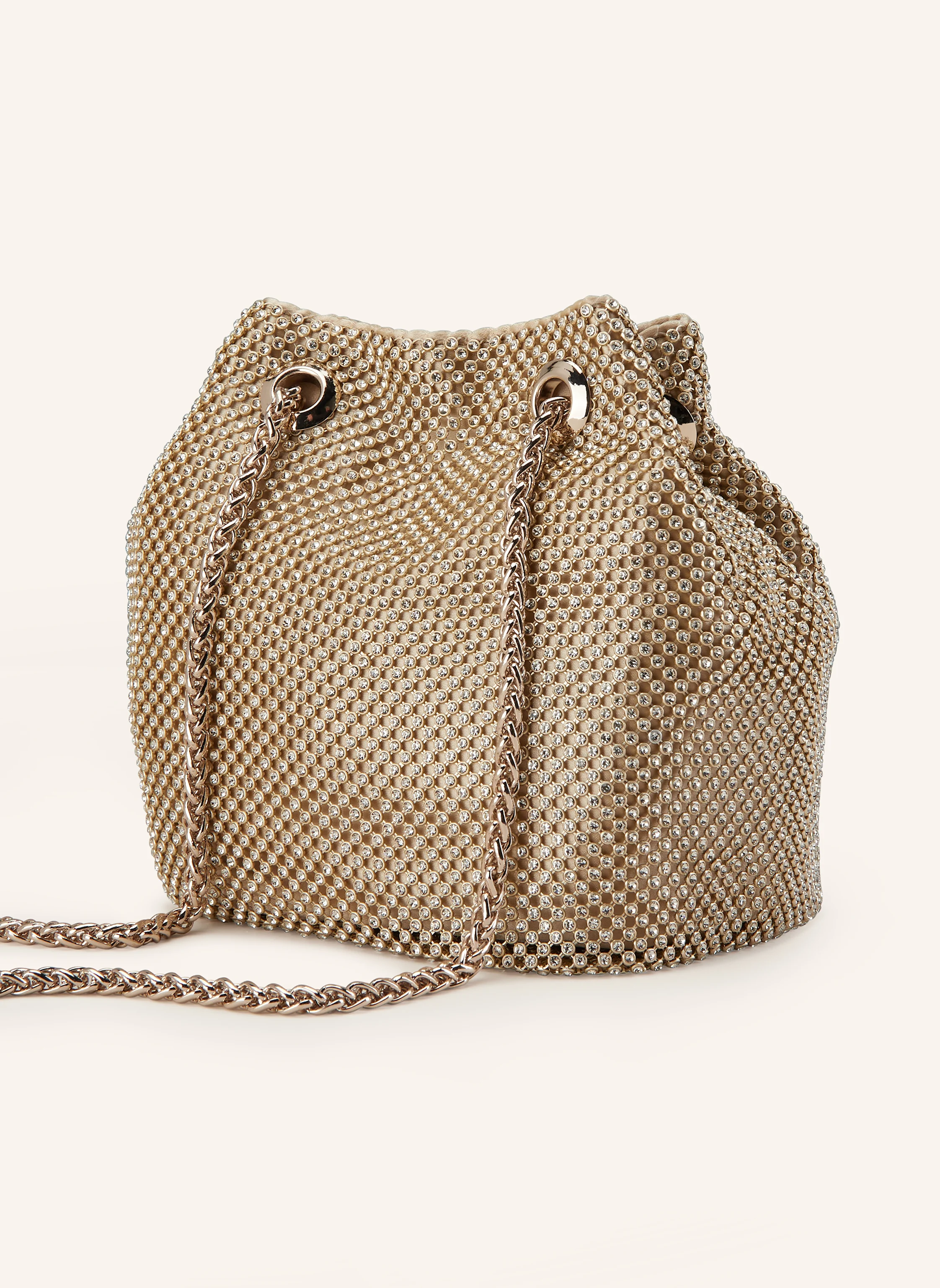 GUESS Beuteltasche ZALINA mit Schmucksteinen