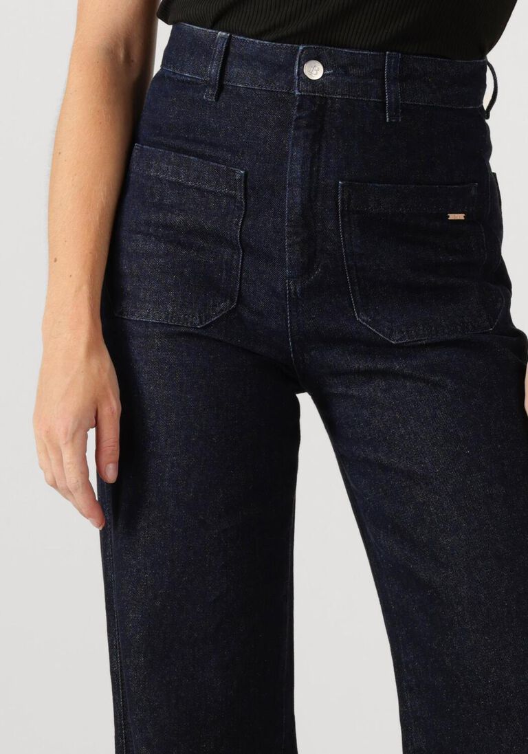 donkerblauwe ibana wide jeans penda