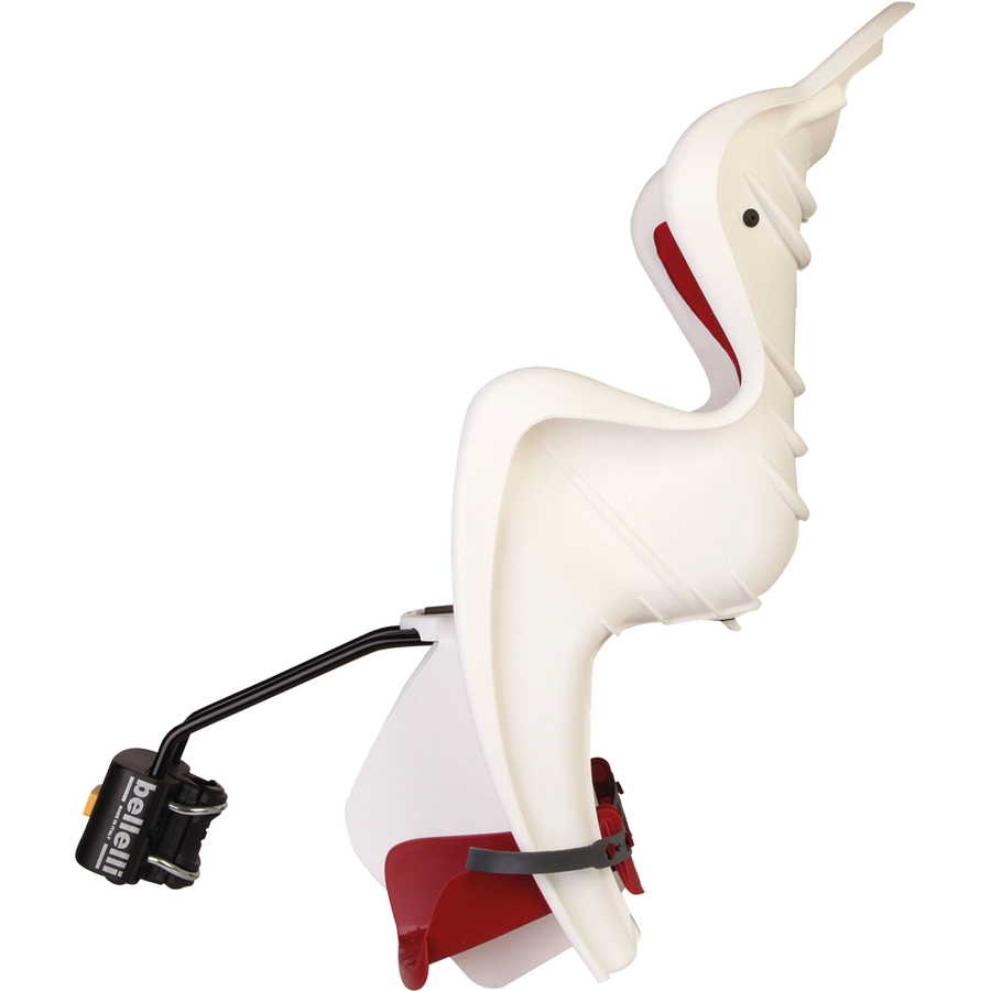 BELLELLI Kindersitz Fahrrad Mr Fox B-fix Frame mount White  Red