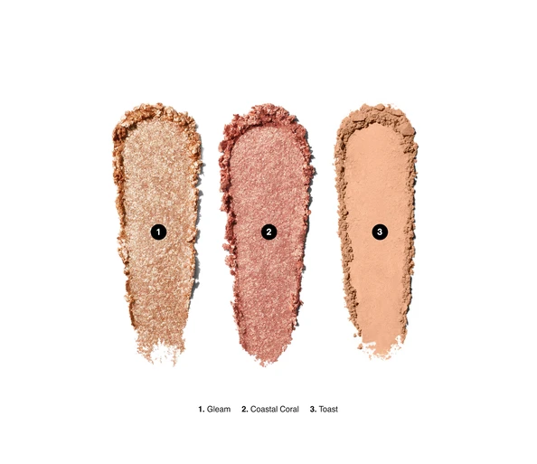 Bobbi Brown Essential Eyeshadow Trios LidschattenpaletteSoft Coral
