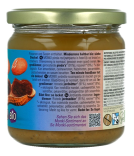 Monki Pinda Rozijnenpasta Bio 330GR