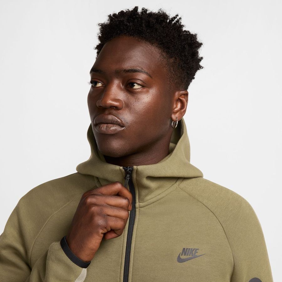 Nike Sweat à Capuche Tech Fleece 24 FZ - Vert/Vert/Noir
