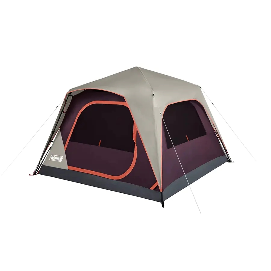 Skylodge&trade; 4-Person Instant Camping Tent, Blackberry