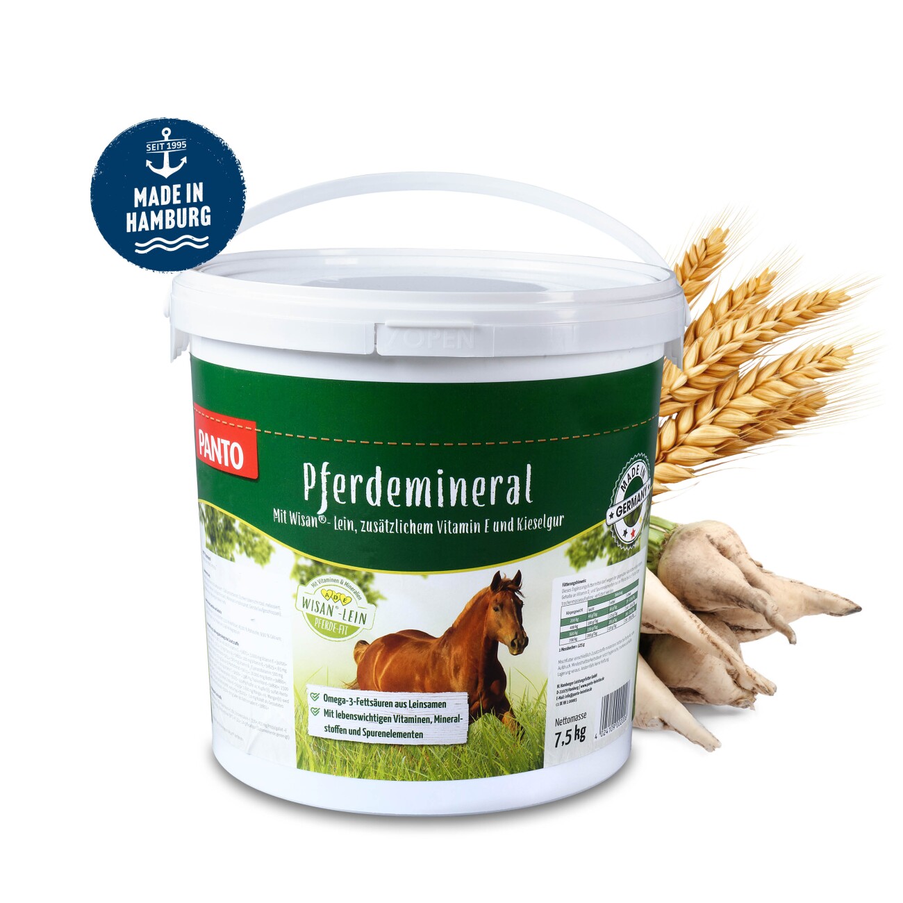 Panto PFERDEMINERAL MIT WISAN-LEIN 7,5kg