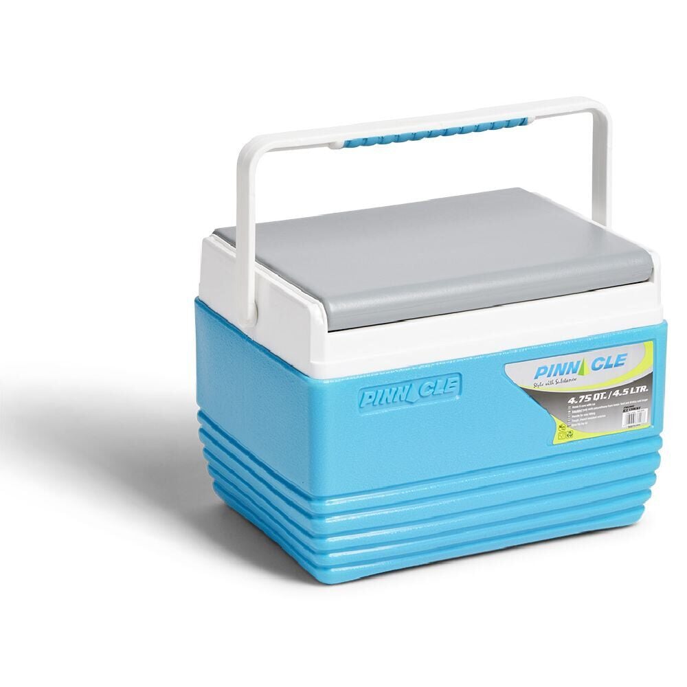Lot de 3 glacières 25/4,5/2L plastique bleu