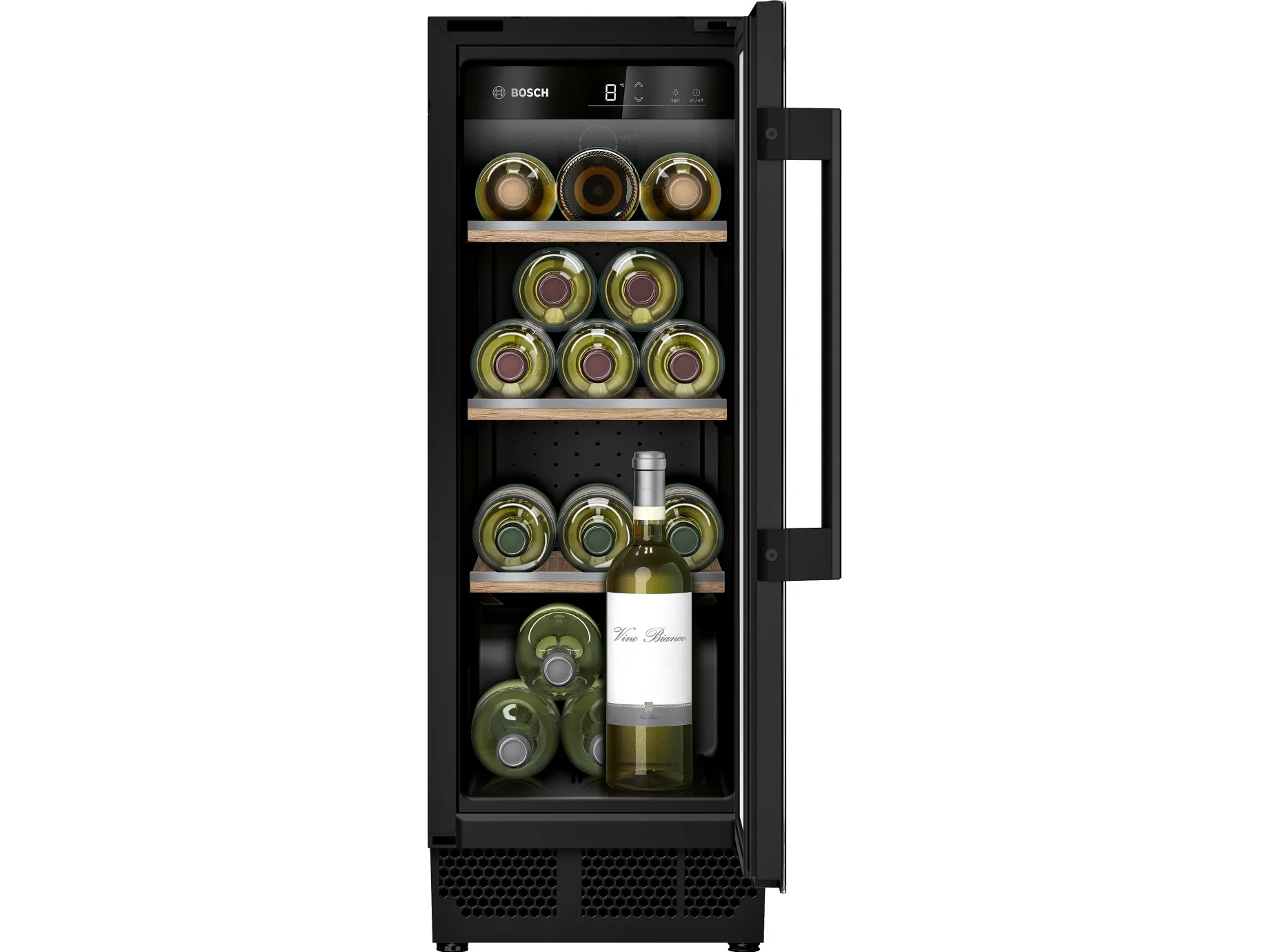 Bosch Serie | 6 KUW20VHF0 - Vinkøler - til indbygning - niche - bredde: 30 cm - dybde: 55 cm - højde: 82 cm - 58 liter - Klasse F