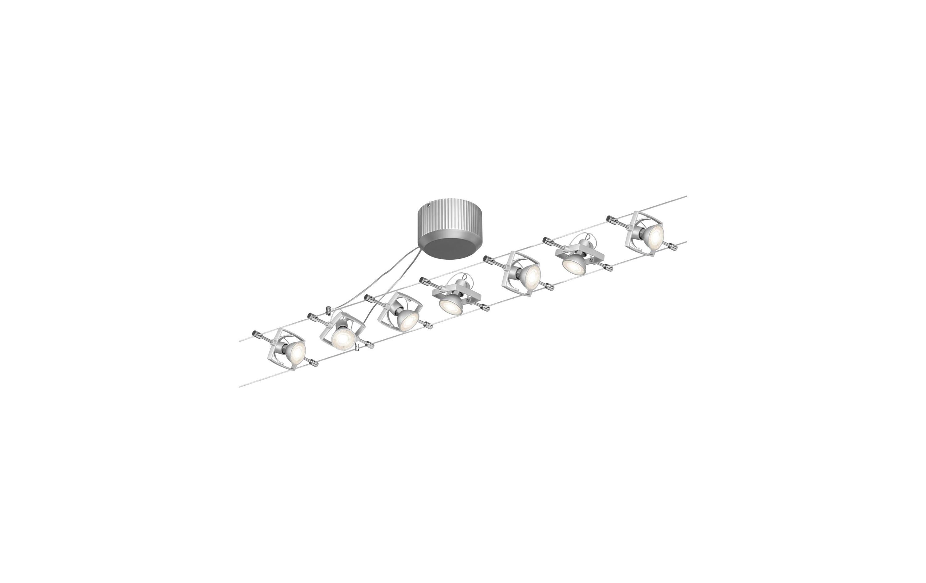 Seilsystem Mac II Basisset GU5.3 max. 7 x 10 W<br>Schienenleuchten