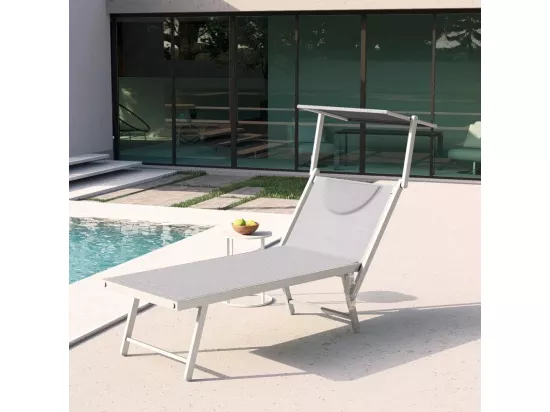 Transat de plage professionnel en aluminium robuste Phuket