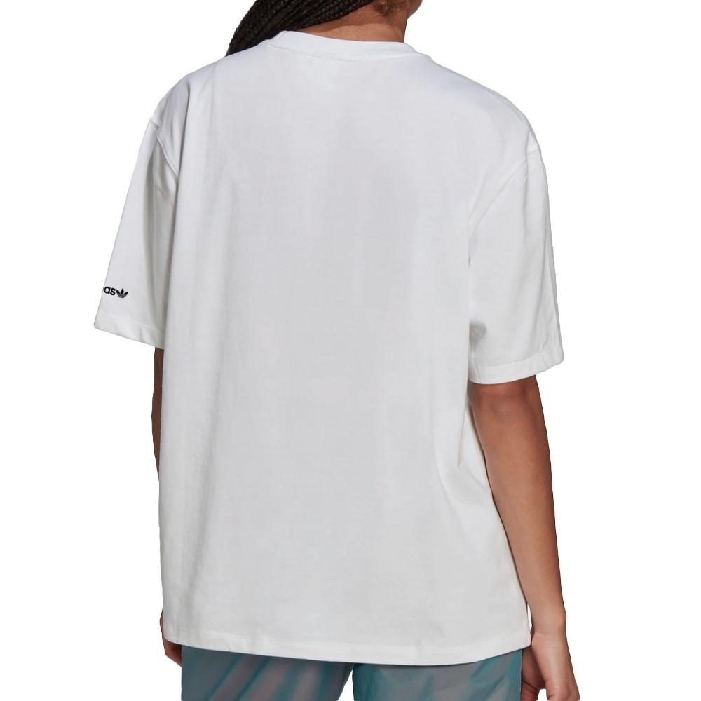 Adidas T-shirt Blanc Femme Adidas H35894