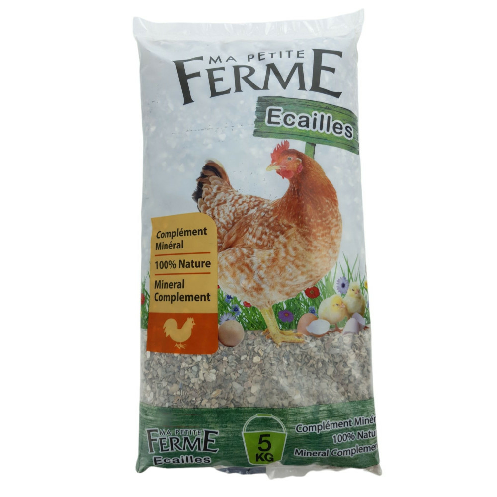 Ecailles complément minéral 5 kg basse cour
