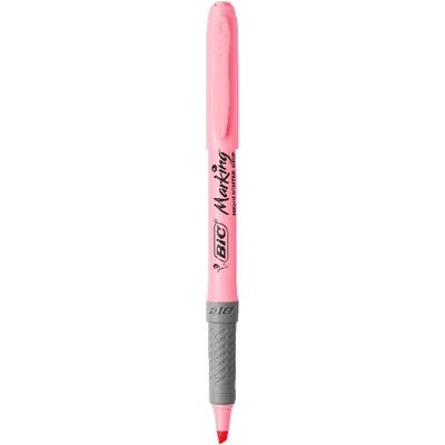 BIC Kit de Révision : 6 surligneurs BIC Highlighter Grip + 30 fiches cartonnées