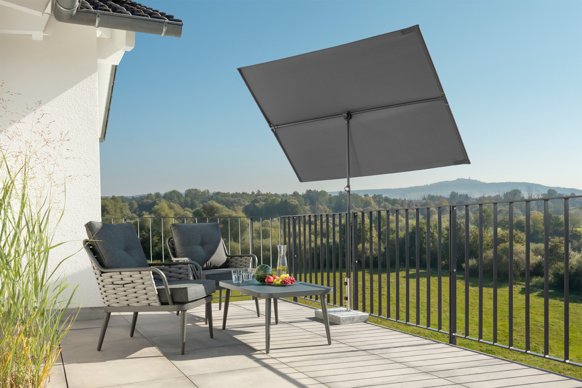 Schneider Schirm Avellino 180x130 anthrazit