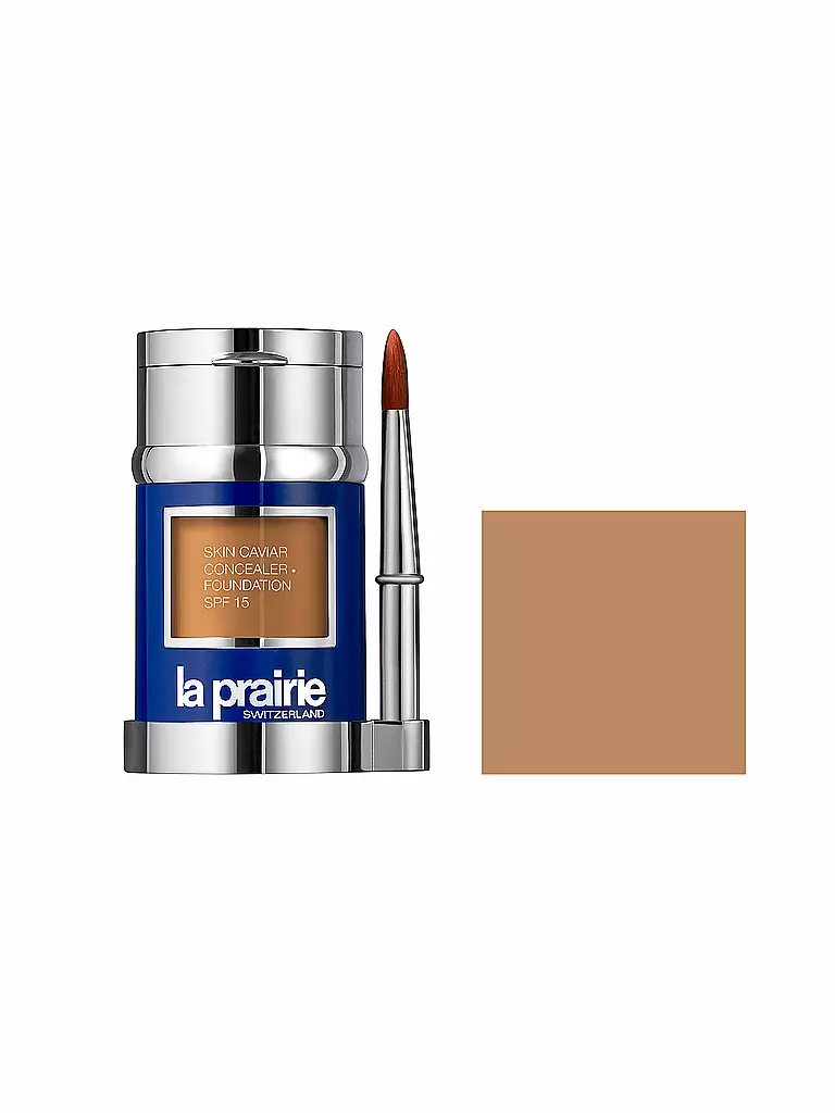 LA PRAIRIE Skin Caviar Concealer Foundation SPF15 (89 Satin Nude) hellbraun