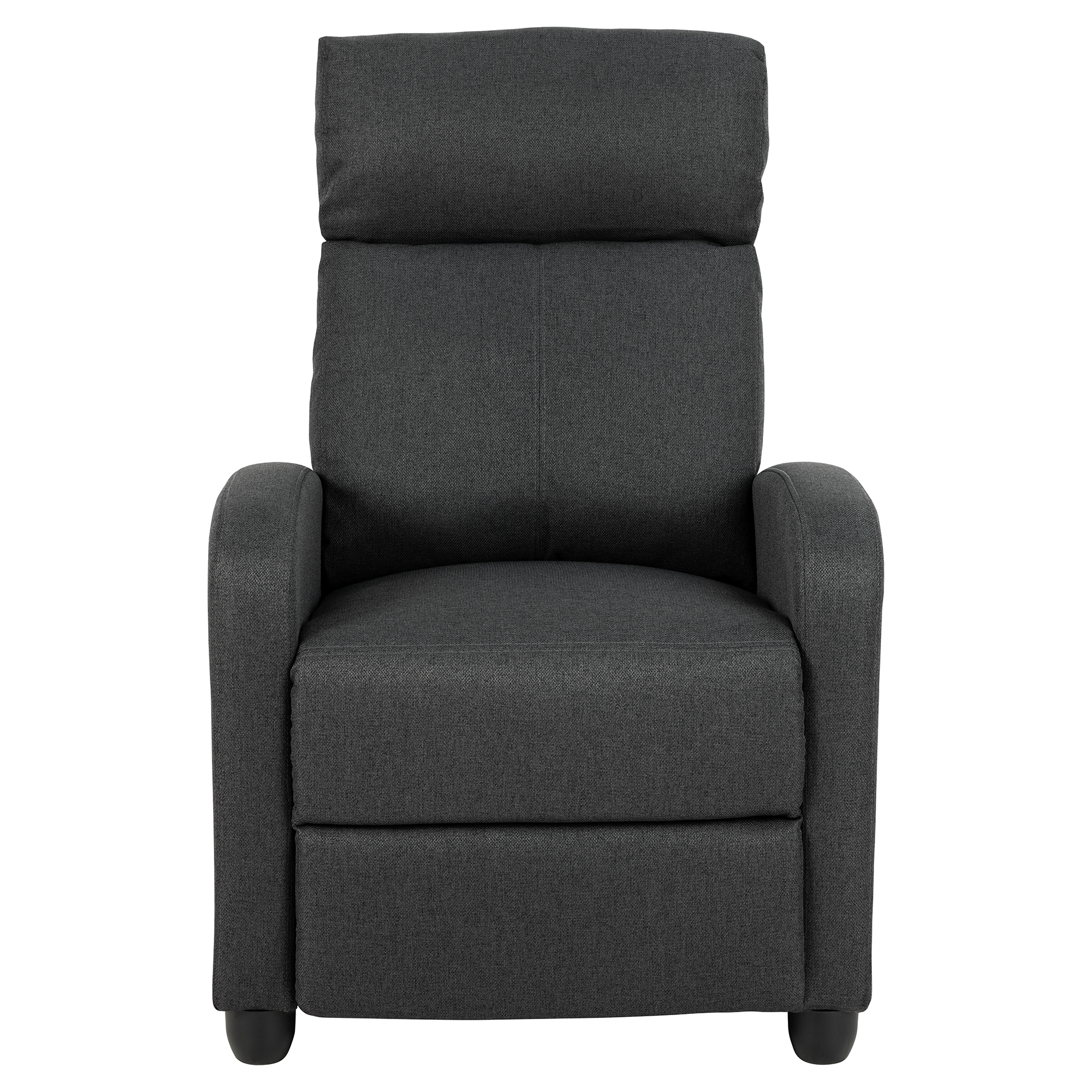 Sessel SIOM - grau - Push-Funktion - Flachgewebe