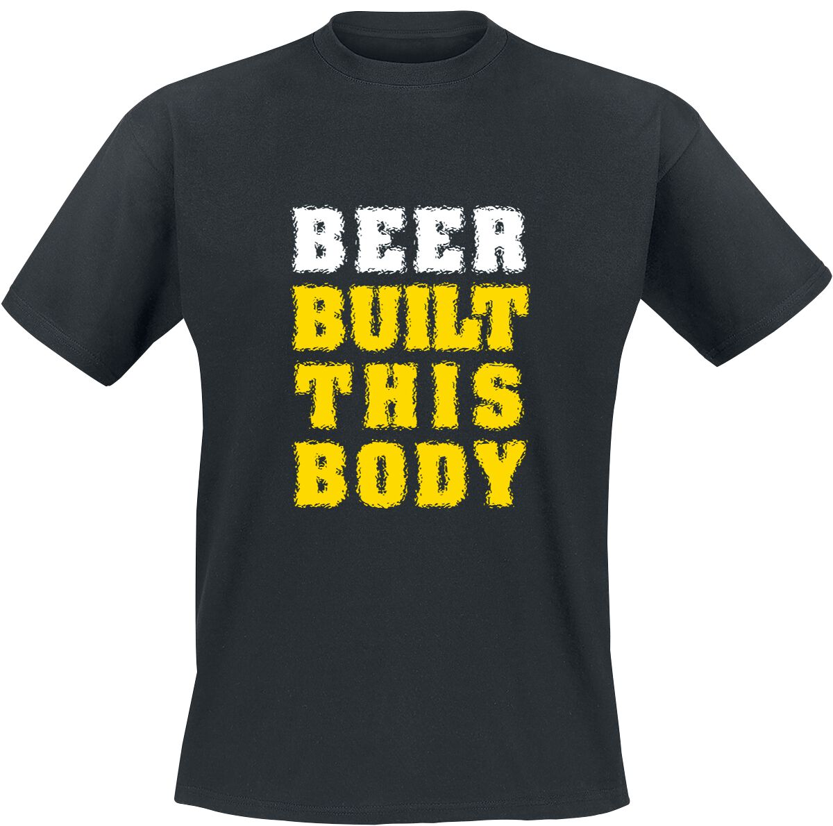 Beer Built This Body | Alcohol & Party T-Shirt Manches courtes