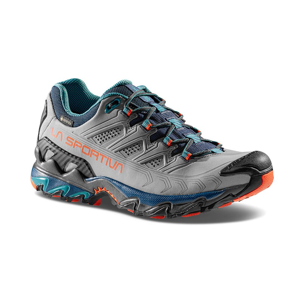 La Sportiva ULTRA RAPTOR II LEATHER GTX - Chaussures randonné Femme grey/cherry tomato