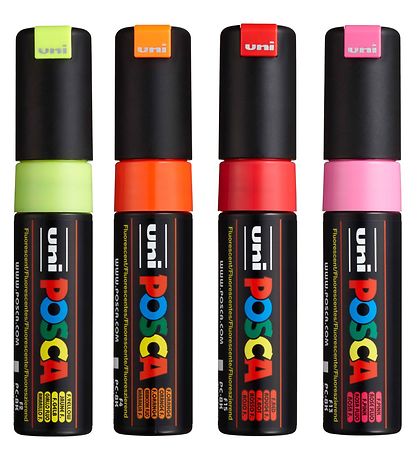 Posca Tuscher - PC-8K - 4 stk. - Neon