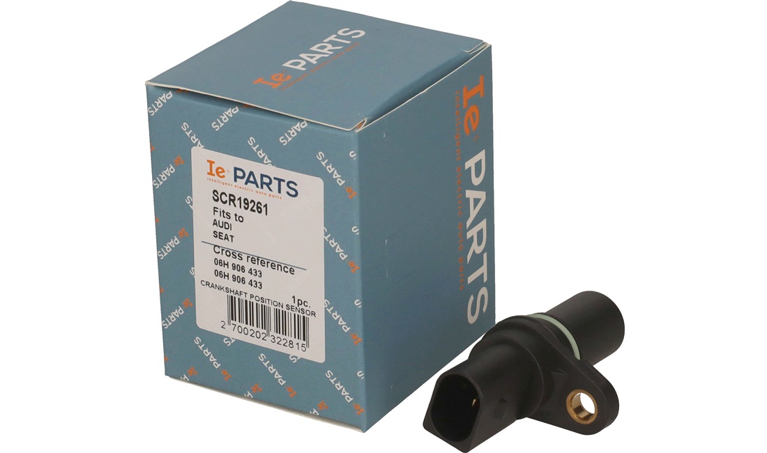 Impulsensor, krumtapaksel