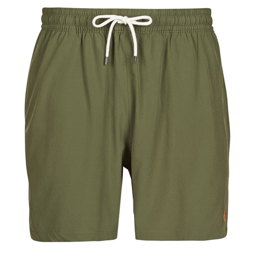 Polo Ralph Lauren - MAILLOT DE BAIN UNI EN POLYESTER RECYCLE Kaki