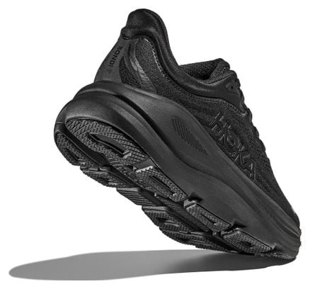 Chaussures Running Hoka Bondi 9 Large Noir Homme