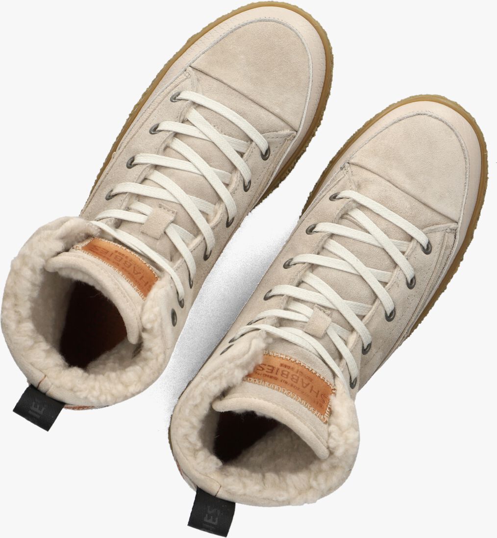 grijze shabbies hoge sneakers chewy lily