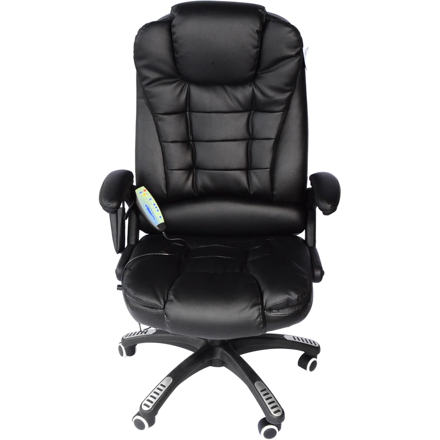 HOMCOM Bürosessel  Chefsessel mit Massagefunktion schwarz