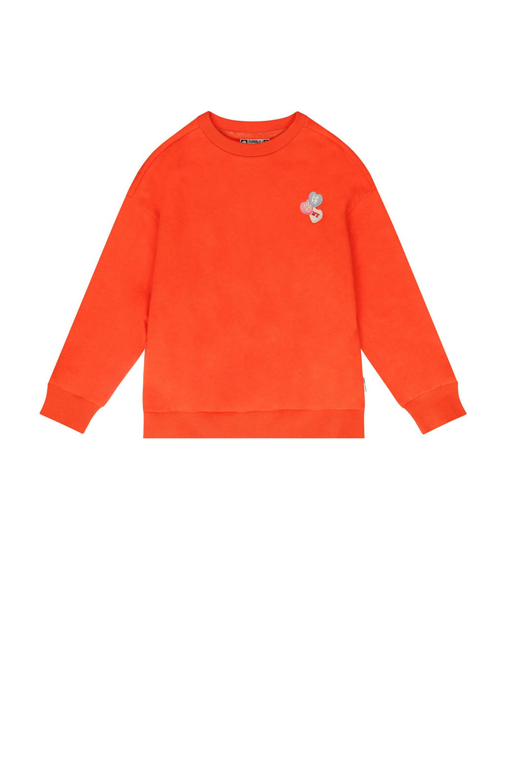 Tumble 'n Dry sweater La Plagne oranjerood