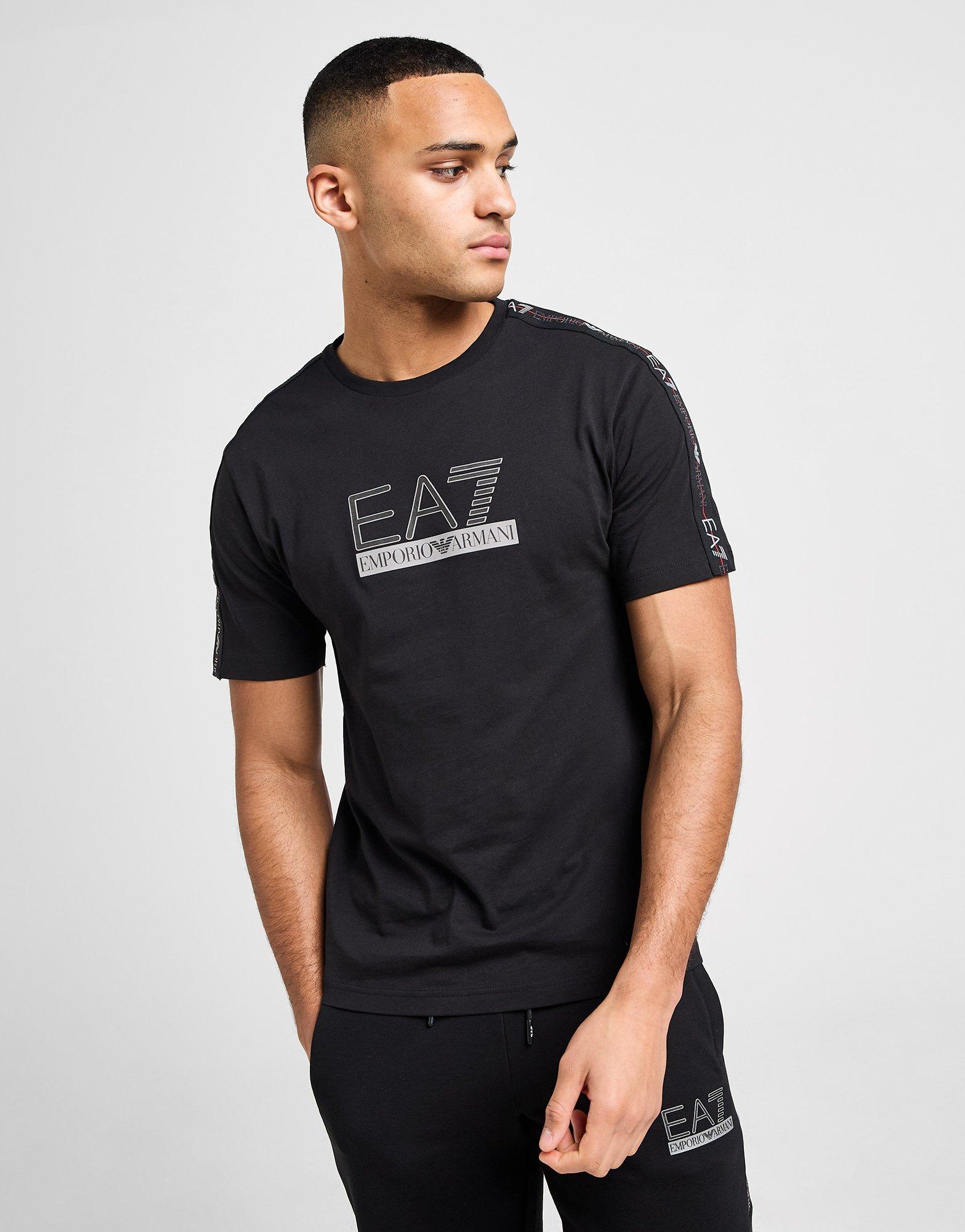 EA7 Emporio Armani T-shirt Tape Large Logo Homme