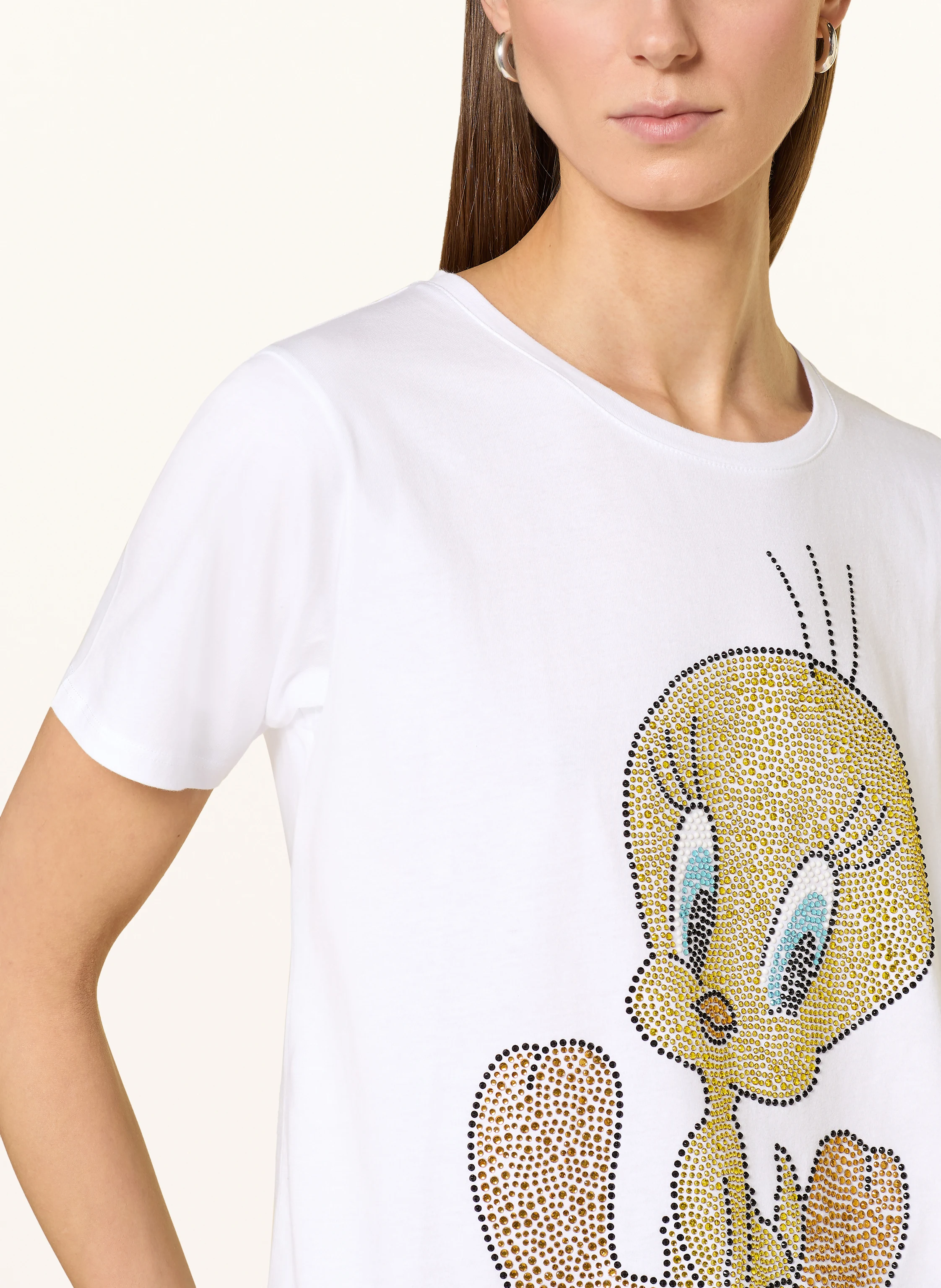 FrogBox T-Shirt mit Schmucksteinen