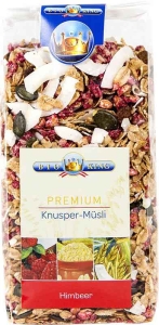 BioKing Premium Knuspermüesli Himbeer Bio, 375 g