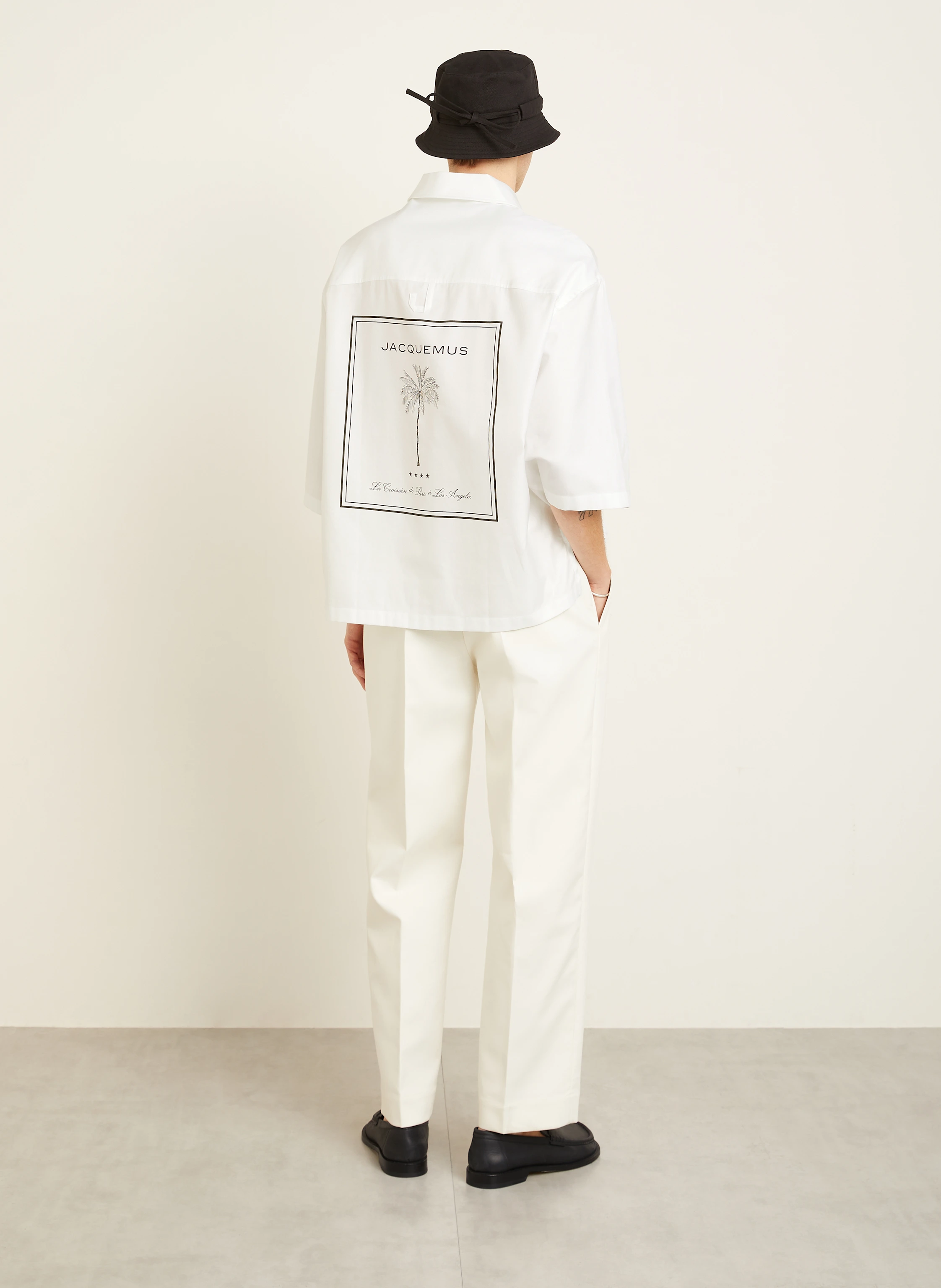 JACQUEMUS Kurzarm-Hemd LA CHEMISE ALOE Comfort Fit