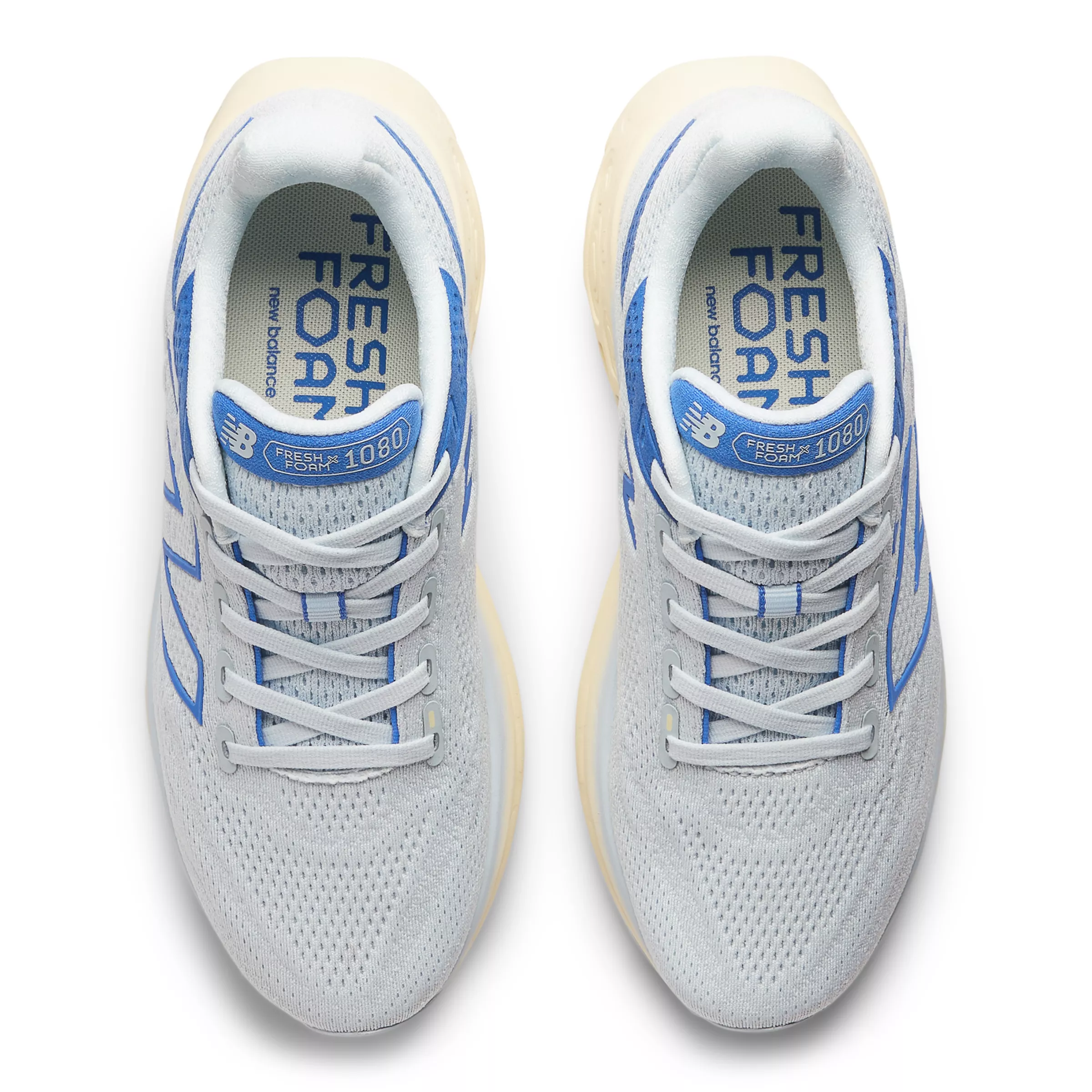 Fresh Foam X 1080v13 Starlight con marine blue