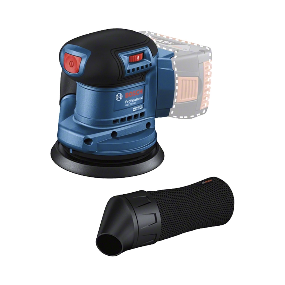 Bosch GEX 185-LI 0 Akku-Exzenterschleifer (0.601.3A5.020)