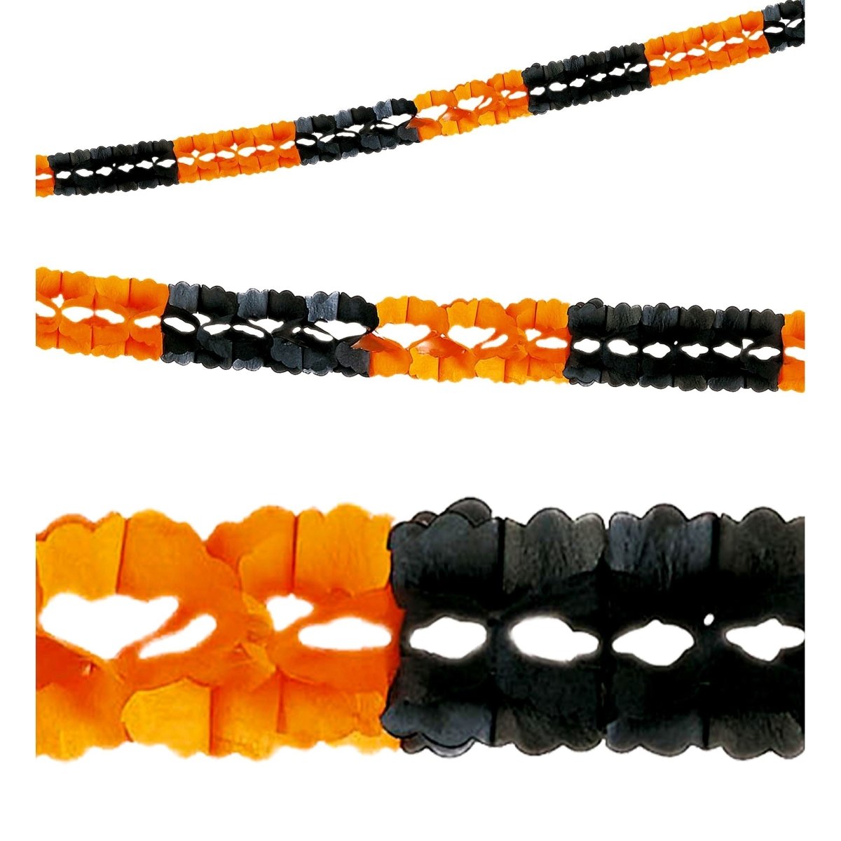 Zwart Oranje Slinger 4m