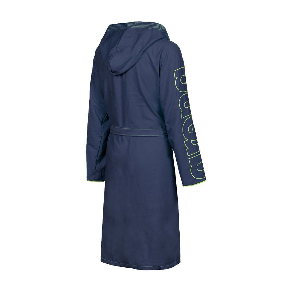 Arena ZEAL PLUS - Peignoir navy/lime