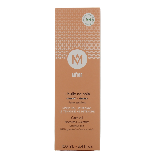 Même Huile de soin peaux sensibles - Corps, visage, cheveux