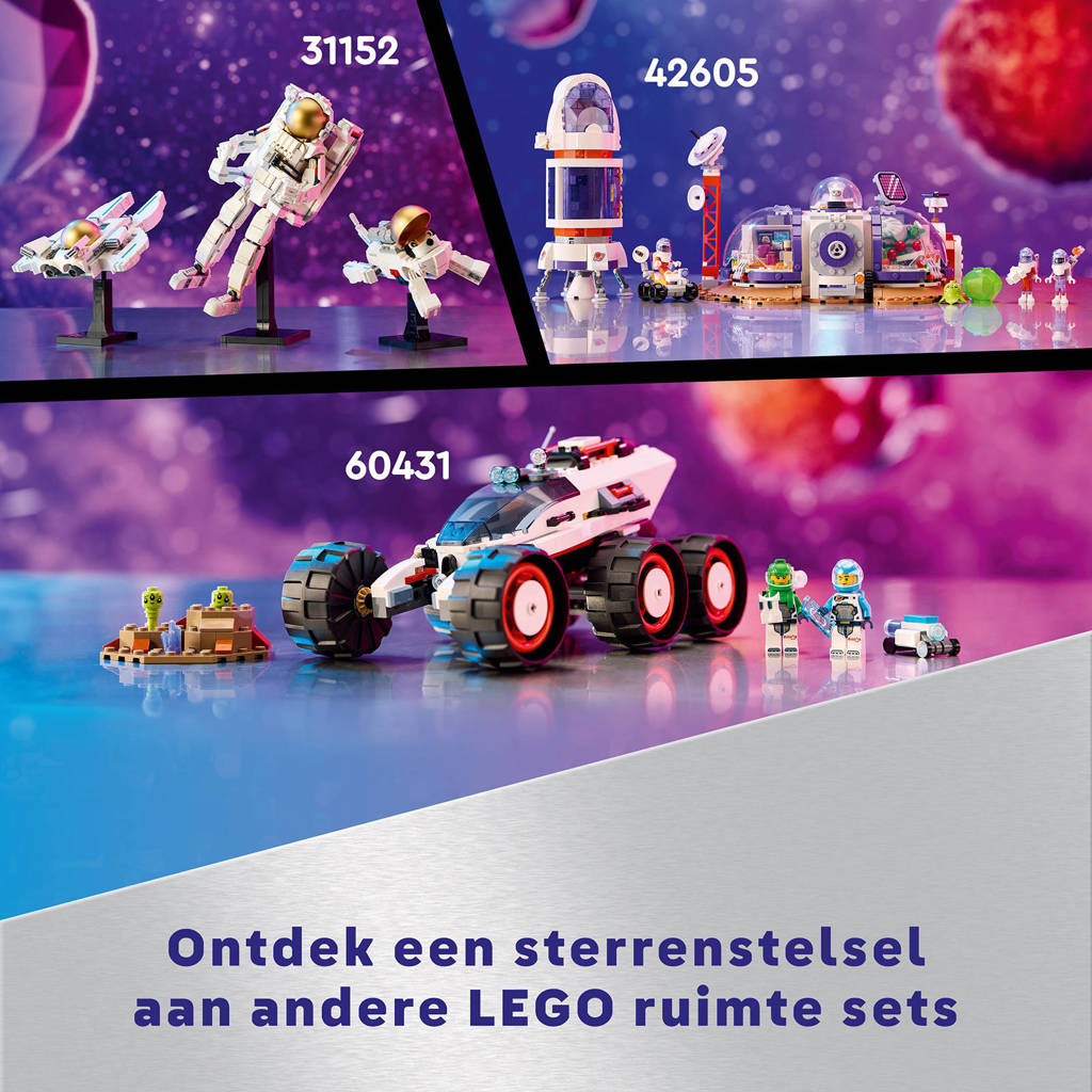 Gaaf ruimteschip met veel optiesVTOL Vrachtruimteschip LT81 Ruimte Speelgoed Bouwpakket voor Kinderen 42181