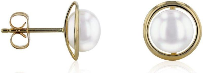 Luna-Pearls  Oorringen oorsieraden HS1269_4.5-5mm