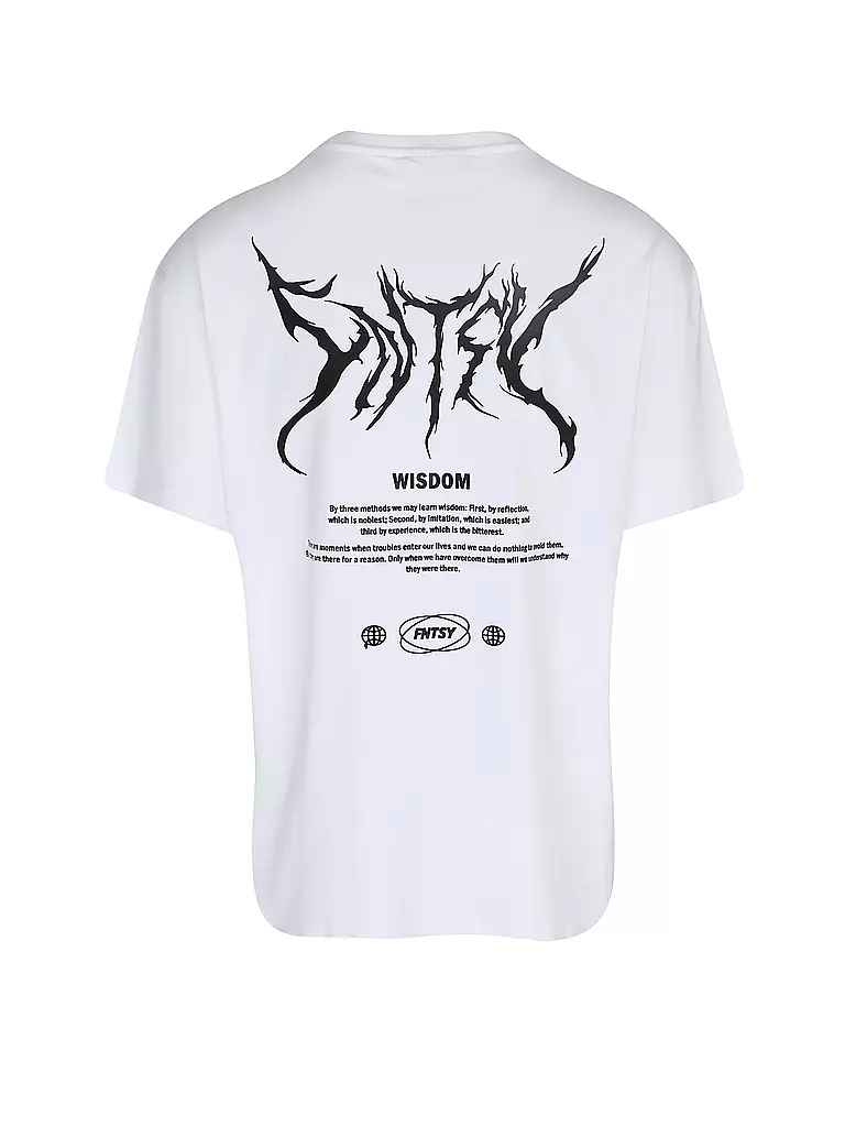 FNTSY T-Shirt WISDOM weiss