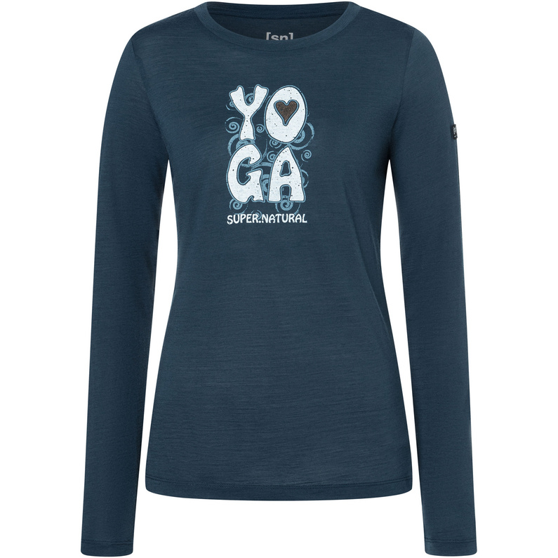 Super.Natural Damen Heart Of Yoga Longsleeve