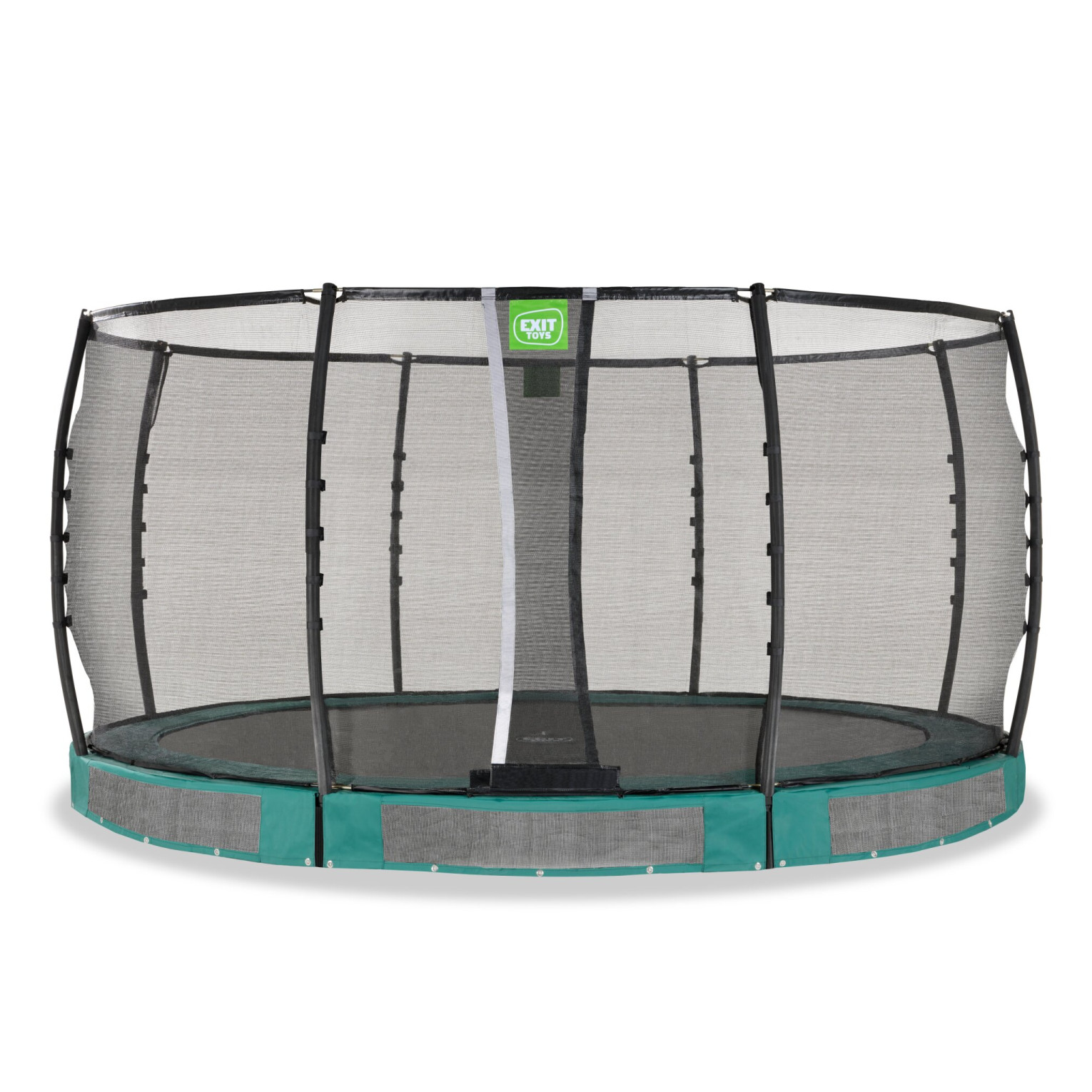 EXIT Allure Premium inground trampoline ø427cm - groen
