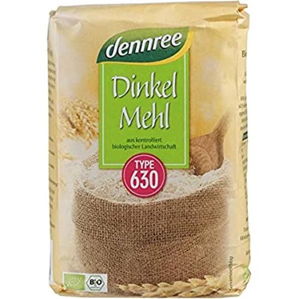 Dennree Farinha Espelta T630 Bio 1Kg