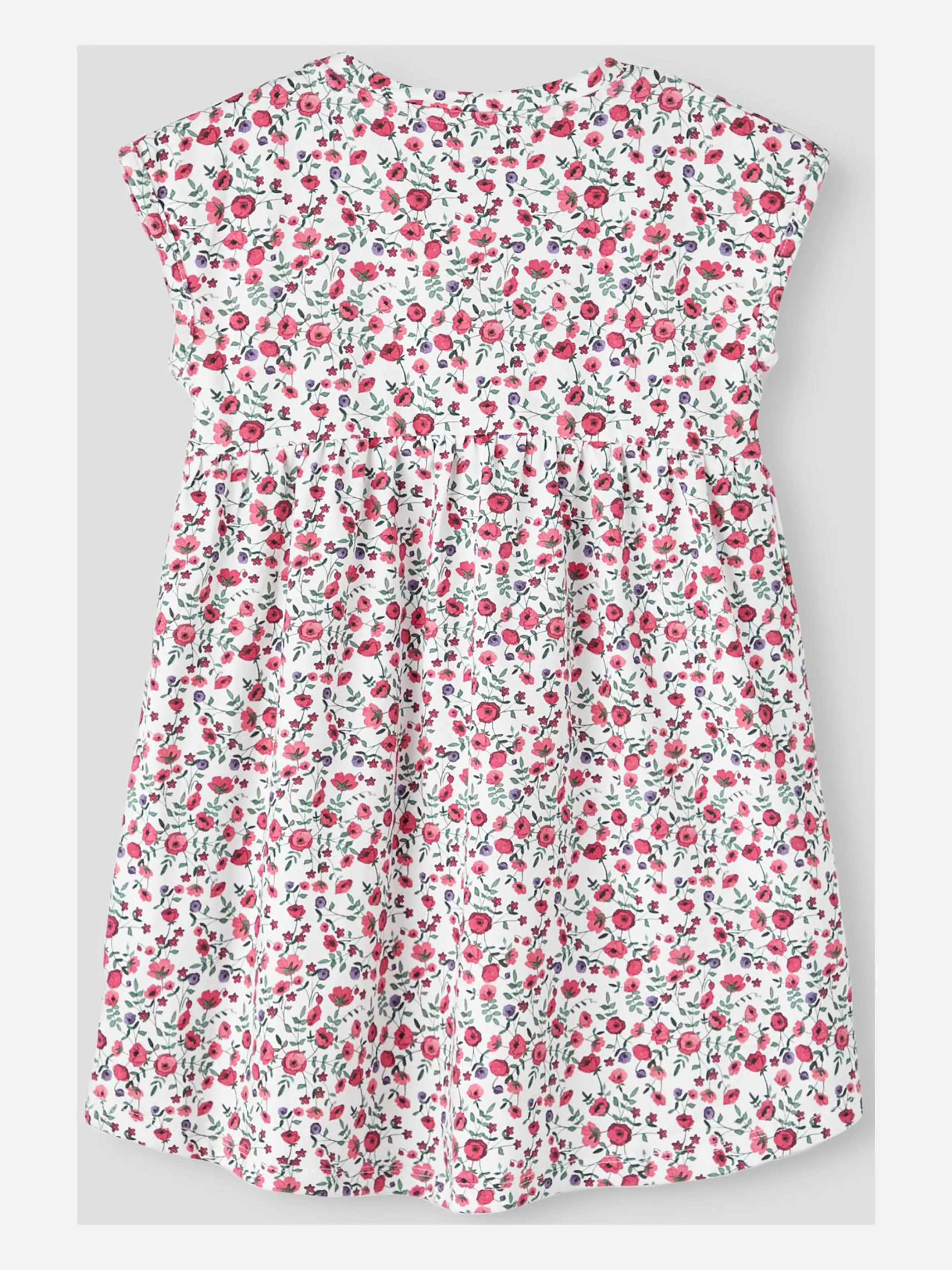Mädchen Kleid mit Alloverprint