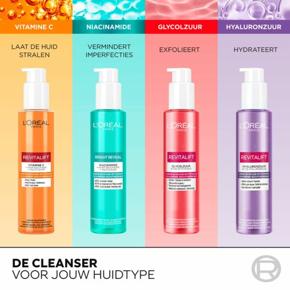 L'Oréal Revitalift Filler Reinigingsgel met Hyaluronzuur150 ml